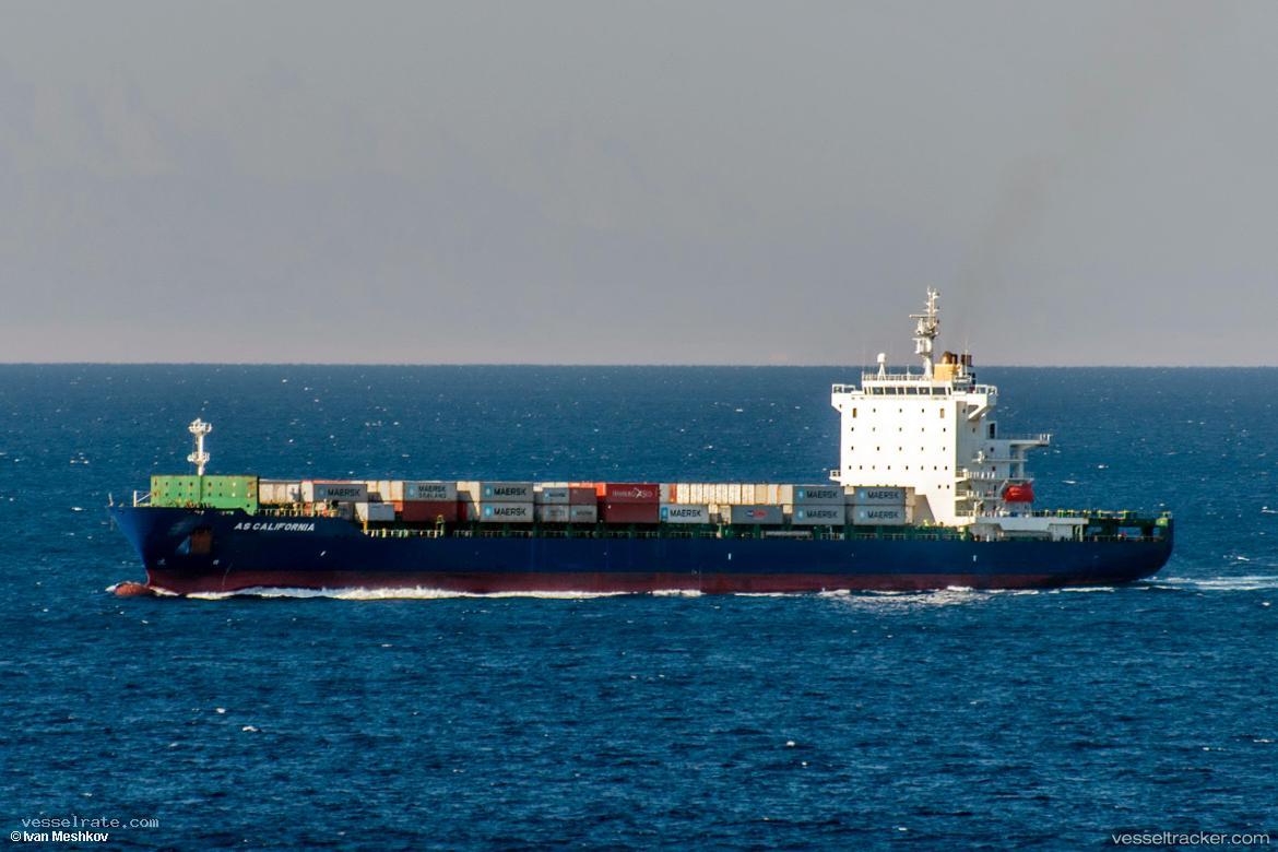 As-California - Container Ship vessel registered in Portugal