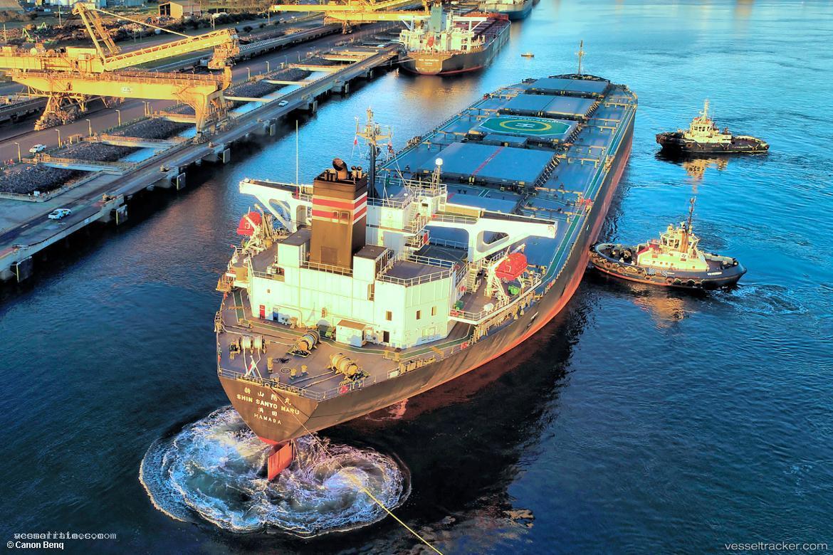 Shin-Sanyo-Maru - Bulk Carrier vessel registered in Japan