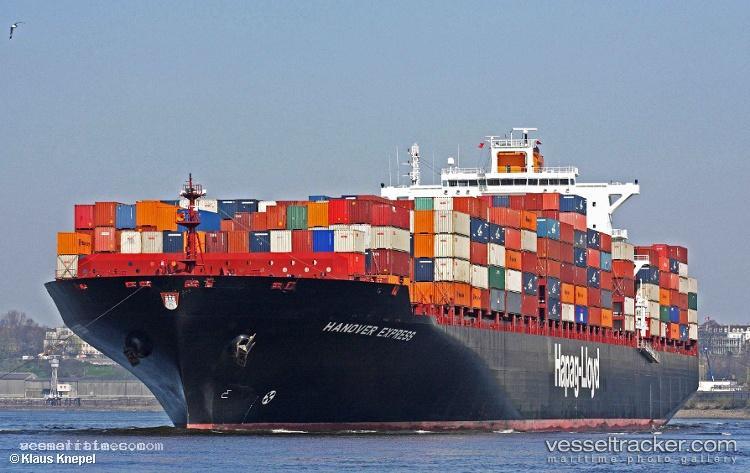 Hanover-Express - Container Ship vessel registered in Liberia