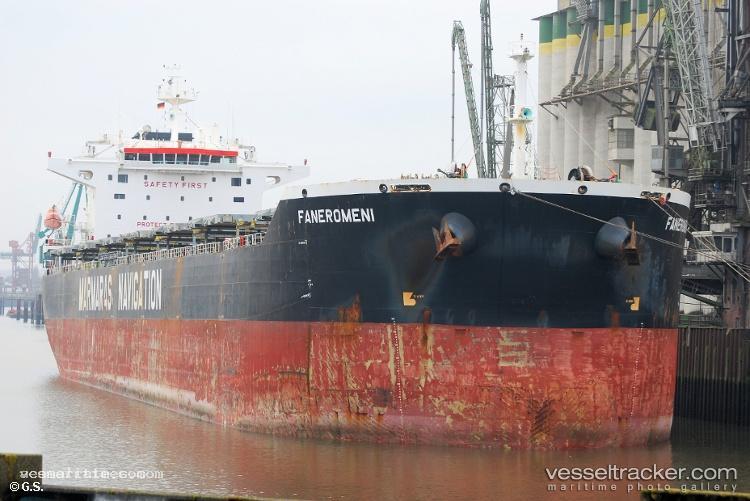 Faneromeni - Bulk Carrier vessel registered in Liberia