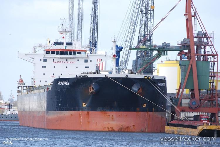 Prigipos - Bulk Carrier vessel registered in Liberia