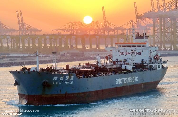 Csc-Peace - Oil Products Tanker vessel registered in Hong Kong