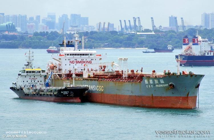 Csc-Friendship - Oil Products Tanker vessel registered in Hong Kong