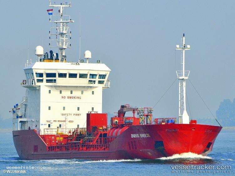 Key-Breeze - Chemical Oil Products Tanker vessel registered in Gibraltar