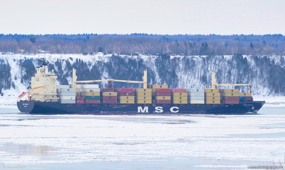 Msc-Yurida-Iii - Container Ship vessel registered in Liberia
