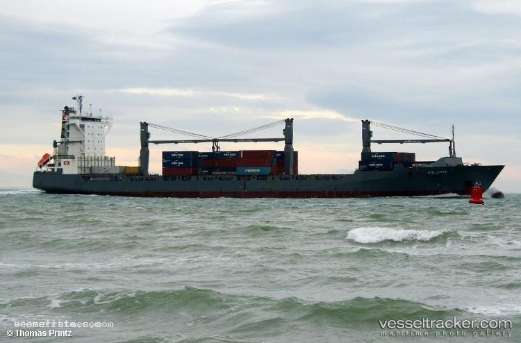 Violetta - Container Ship vessel registered in Portugal