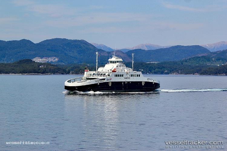 Raunefjord - Passenger Ro Ro Cargo Ship vessel registered in Norway