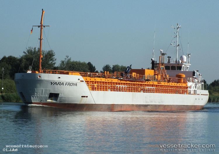 Froya - Co2 Tanker vessel registered in Norway