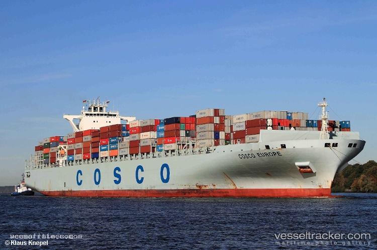 Cosco-Europe - Container Ship vessel registered in Panama