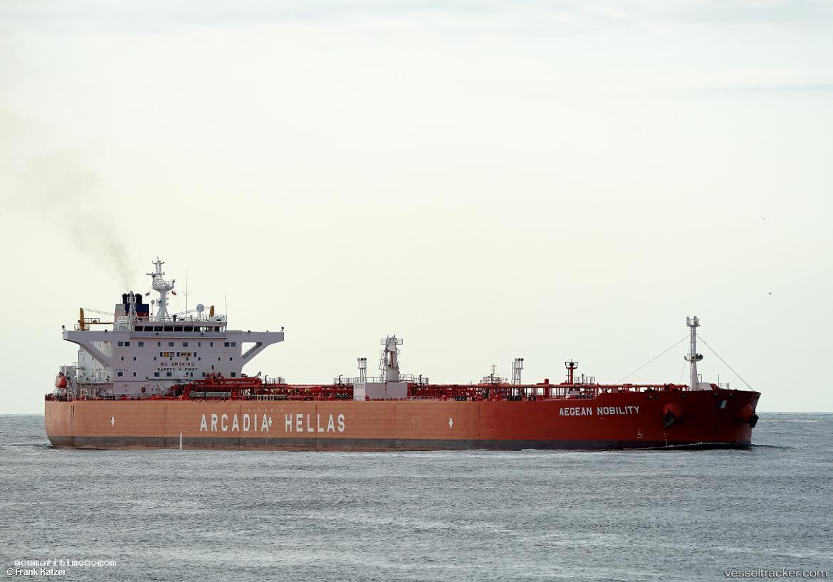 Aegean-Nobility - Crude Oil Tanker vessel registered in Greece