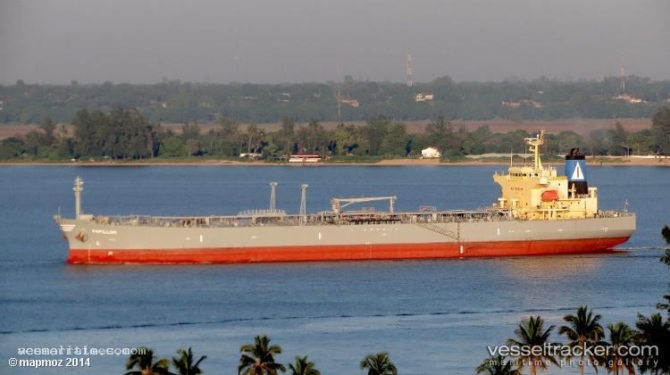 Papillon - Chemical Oil Products Tanker vessel registered in Bahamas