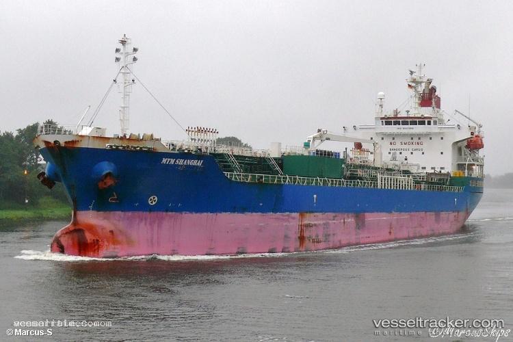 Mtm-Shanghai - Chemical Oil Products Tanker vessel registered in Singapore