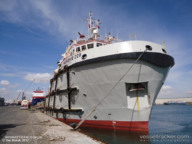 Maridive-229 - Offshore Tug Supply Ship vessel registered in Belize