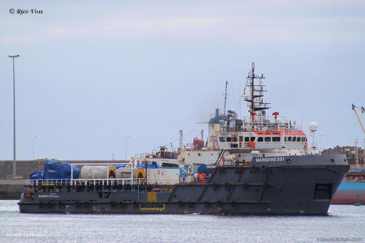 Maridive231 - Offshore Tug Supply Ship vessel registered in Belize