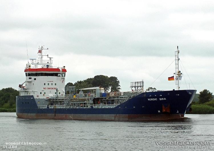 Nordic-Sira - Chemical Oil Products Tanker vessel registered in Norway