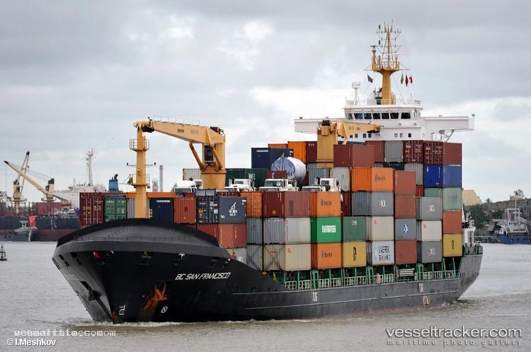 Contship-Lex - Container Ship vessel registered in Liberia