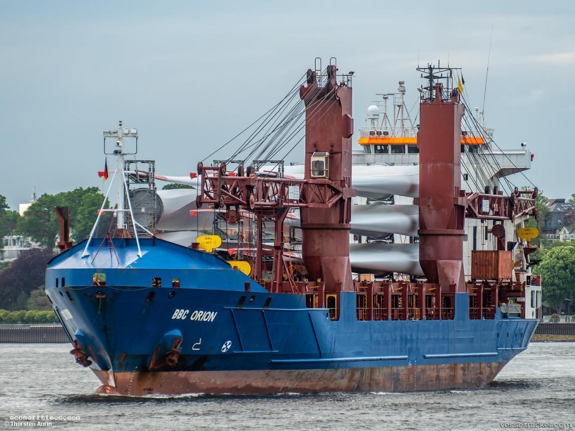 Bbc-Orion - Multi Purpose Carrier vessel registered in Antigua and Barbuda