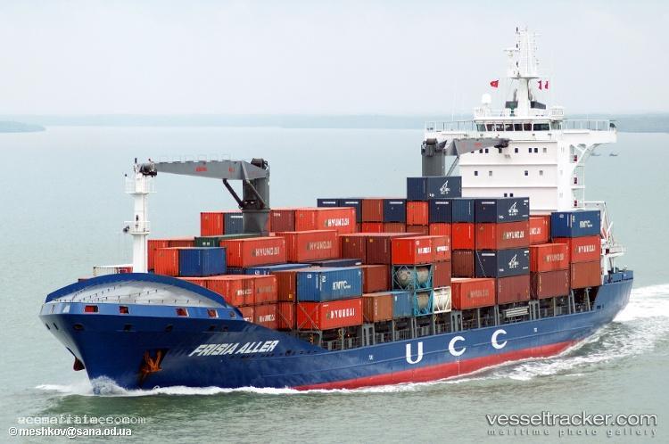 Contship-Ten - Container Ship vessel registered in Cyprus