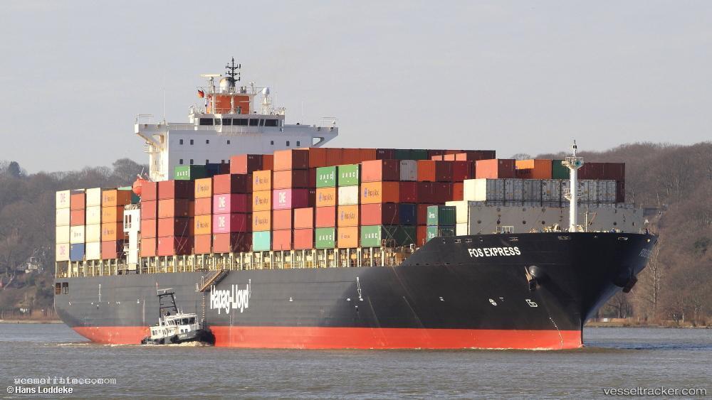 Fos-Express - Container Ship vessel registered in Liberia