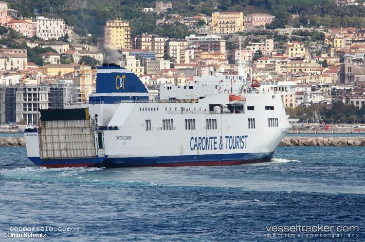 Corfu - Passenger Ro Ro Cargo Ship vessel registered in Italy