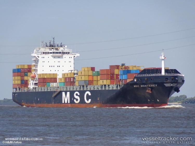 Msc-Monterey-V - Container Ship vessel registered in Portugal