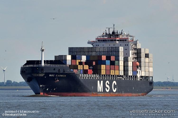 Msc-Carmen - Container Ship vessel registered in Panama