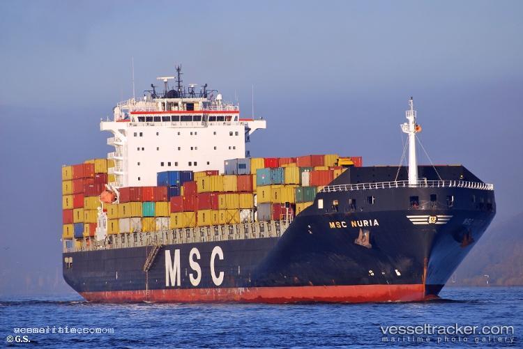 Msc-Nuria - Container Ship vessel registered in Panama
