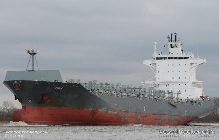 Pona - Container Ship vessel registered in Liberia
