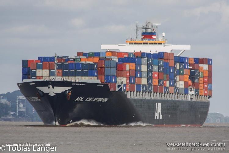 Apl-California - Container Ship vessel registered in Malta
