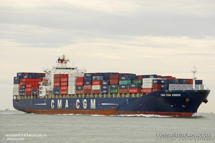 Cma-Cgm-Amber - Container Ship vessel registered in Malta