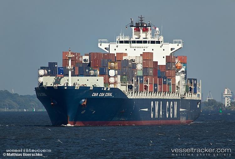 Cma-Cgm-Coral - Container Ship vessel registered in Malta