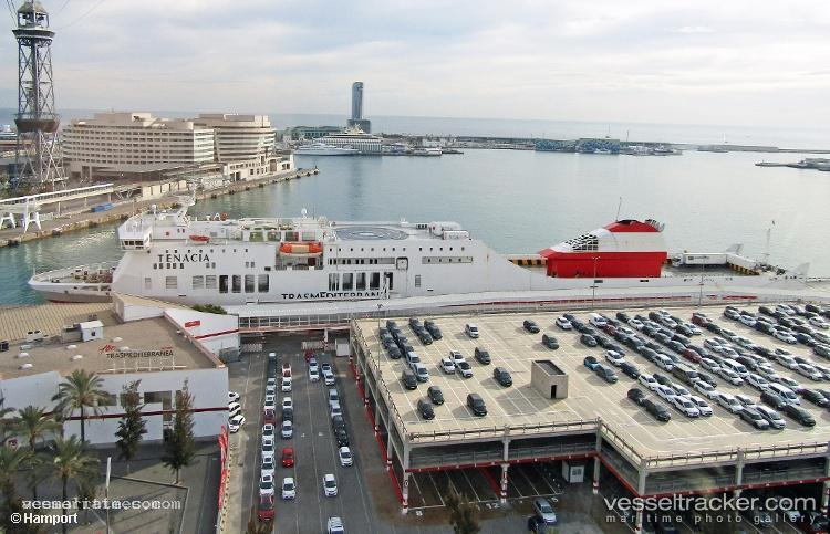 Tenacia - Passenger Ro Ro Cargo Ship vessel registered in Italy