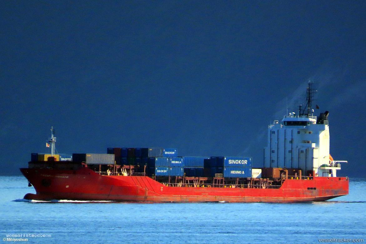 Pacific-Monaco - Container Ship vessel registered in Singapore