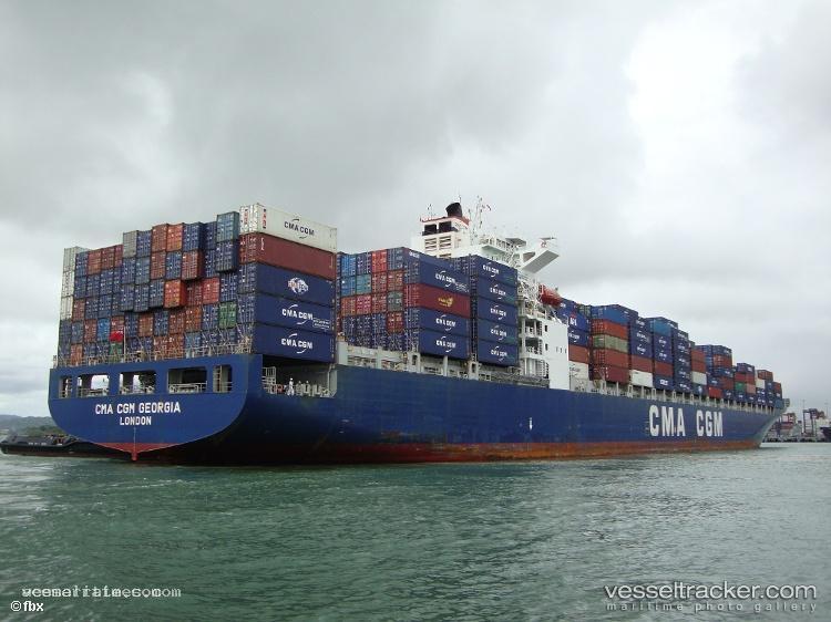 Cma-Cgm-Georgia - Container Ship vessel registered in Malta
