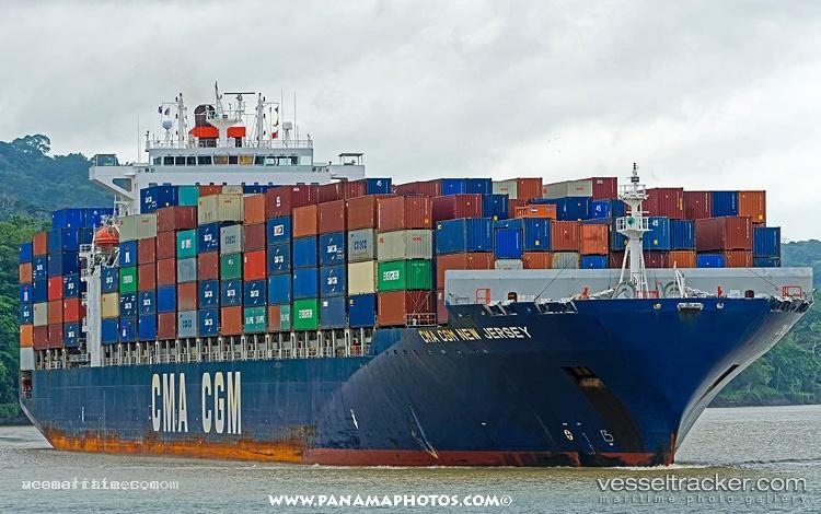 Cma-Cgm-New-Jersey - Container Ship vessel registered in Malta