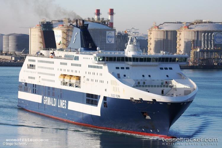 Cruise-Roma - Passenger Ro Ro Cargo Ship vessel registered in Italy