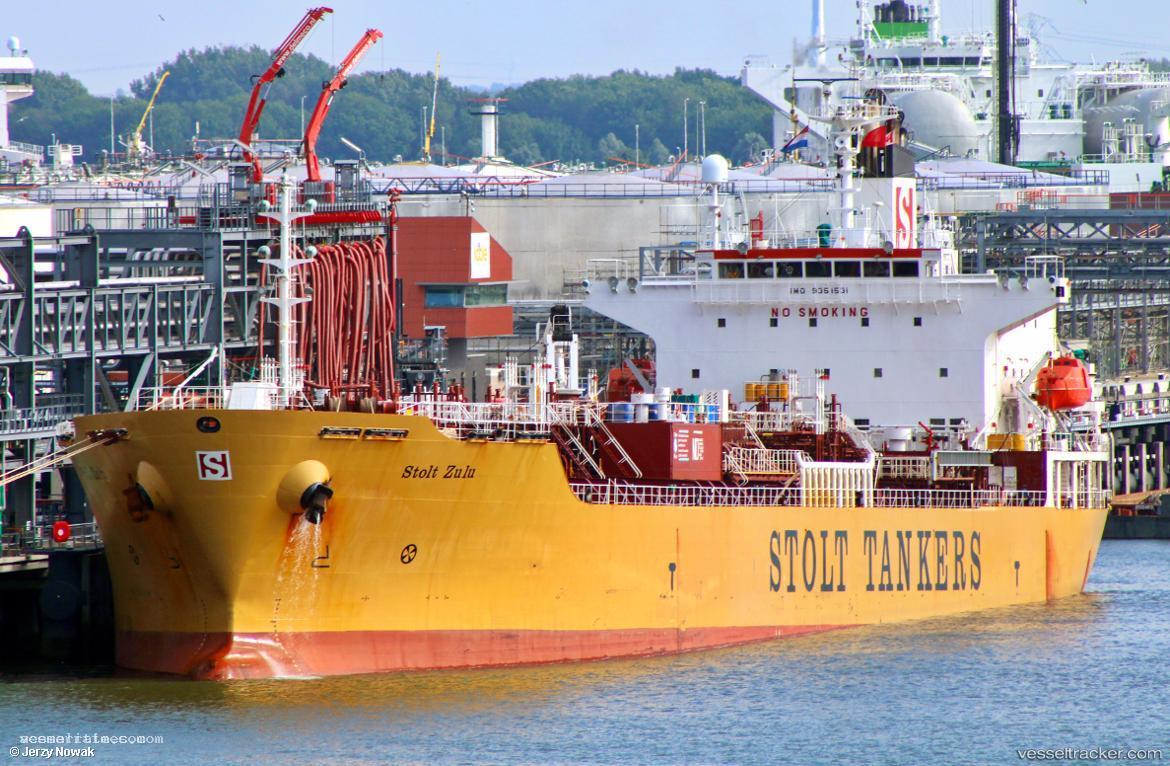Stolt-E-T - Chemical Oil Products Tanker vessel registered in Liberia