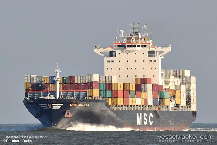 Msc-Angela - Container Ship vessel registered in Panama
