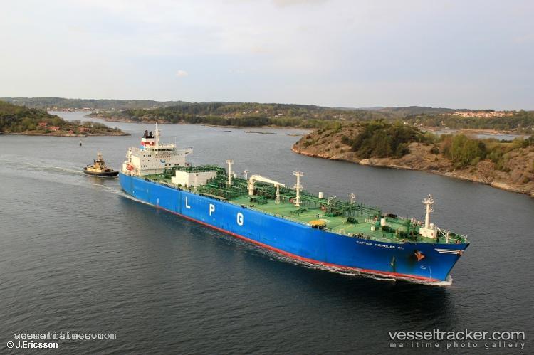 Green-Sarita - Lpg Tanker vessel registered in India