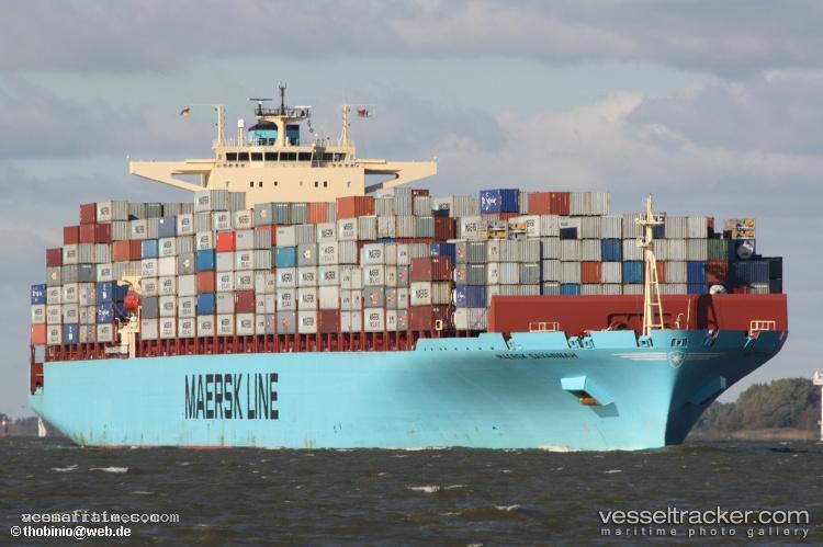Maersk-Savannah - Container Ship vessel registered in Hong Kong