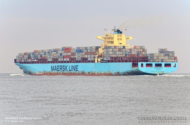 Maersk-Salina - Container Ship vessel registered in Hong Kong