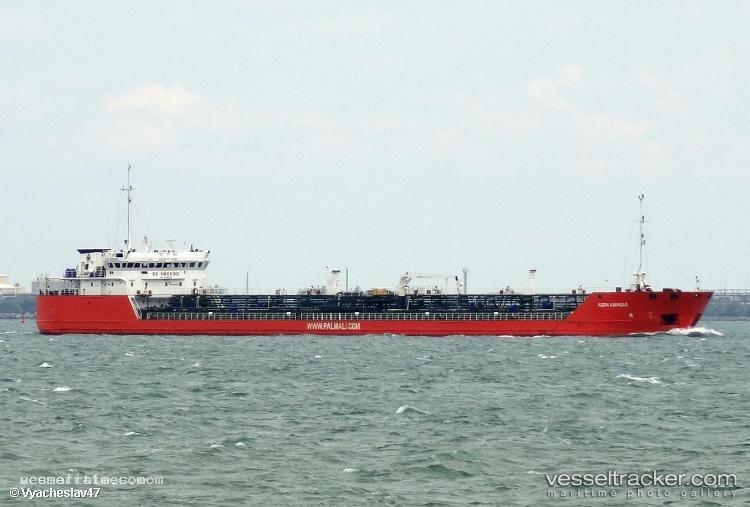 Hajidavud - Chemical Oil Products Tanker vessel registered in Russia