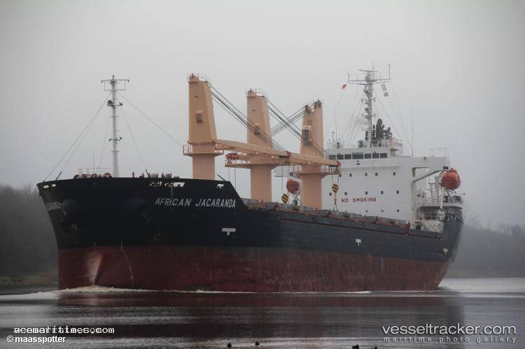 African-Jacaranda - Bulk Carrier vessel registered in Liberia