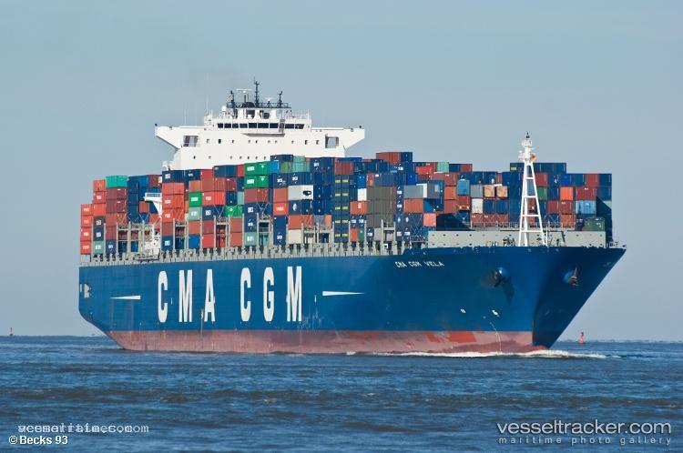 Cma-Cgm-Vela - Container Ship vessel registered in Malta