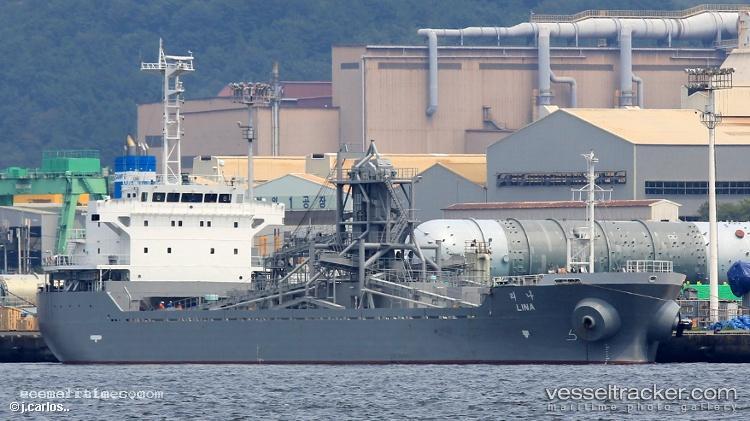 Linaho - Cement Carrier vessel registered in South Korea