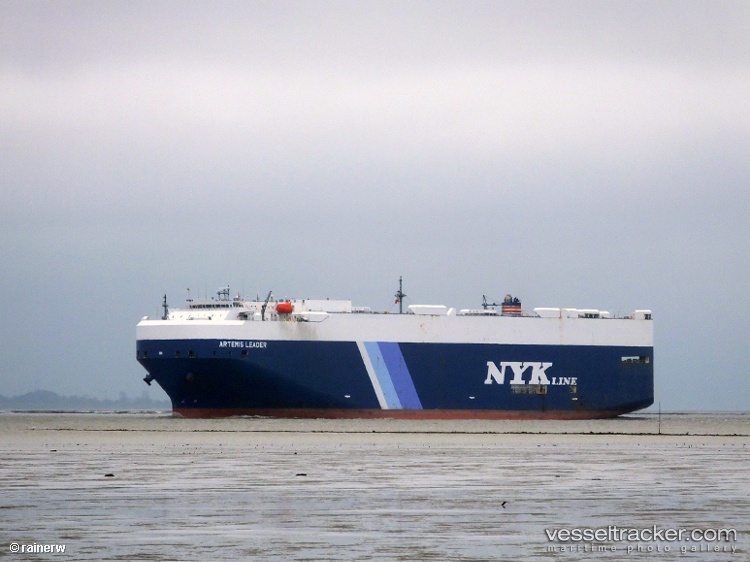 Artemis-Leader - Vehicles Carrier vessel registered in Japan