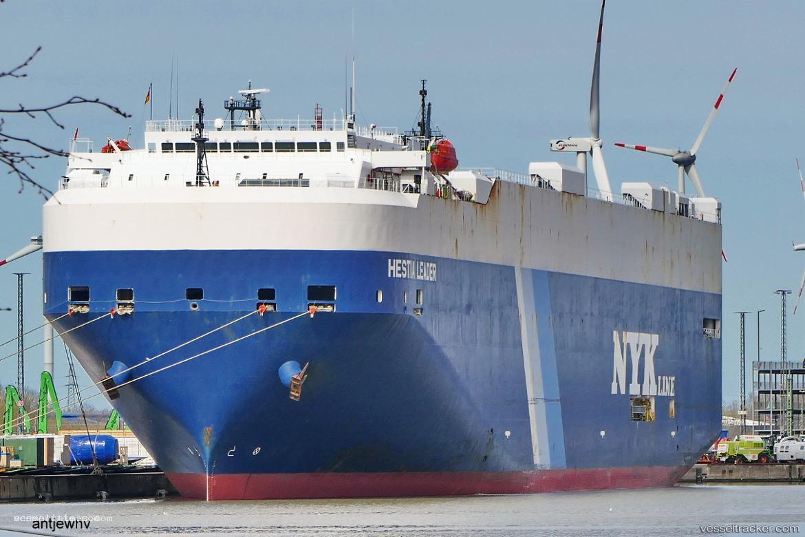 Hestia-Leader - Vehicles Carrier vessel registered in Japan