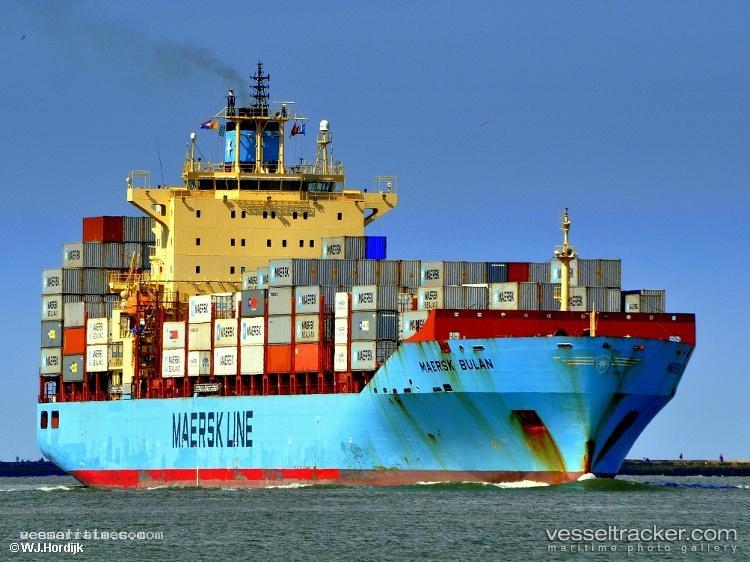 Maersk-Bulan - Container Ship vessel registered in Singapore