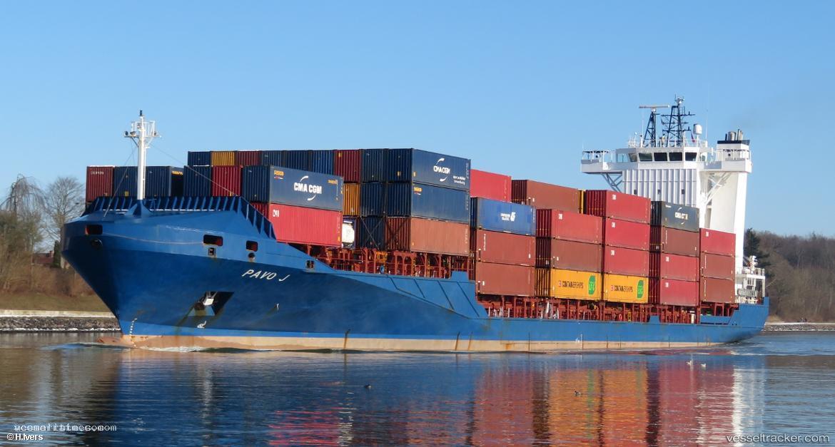 Pavo-J - Container Ship vessel registered in Antigua and Barbuda