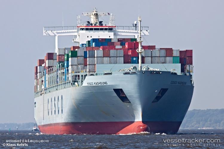 Cosco-Kaohsiung - Container Ship vessel registered in Hong Kong